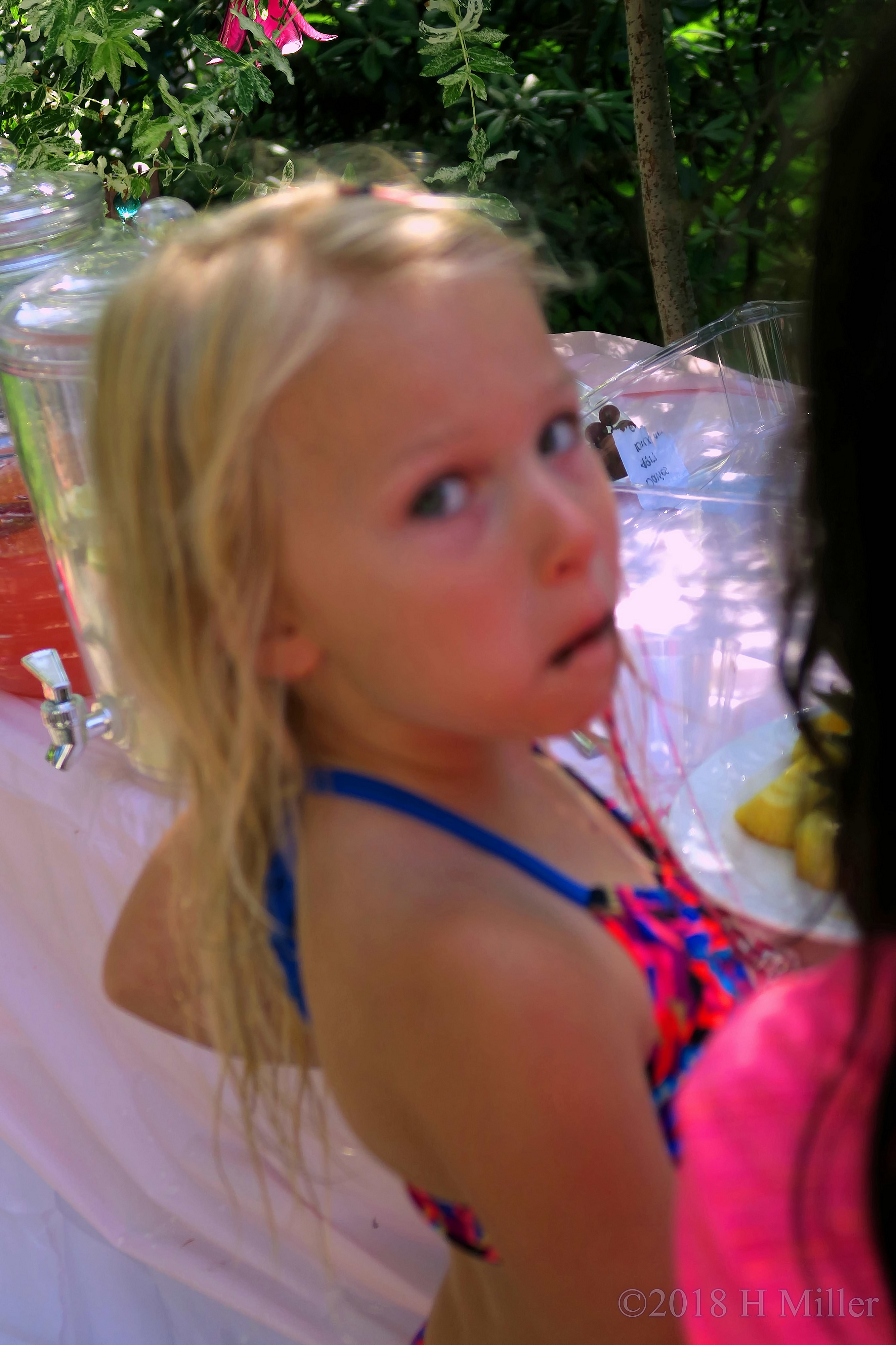 Spa Party Guest Enjoying Her Cupcake! 