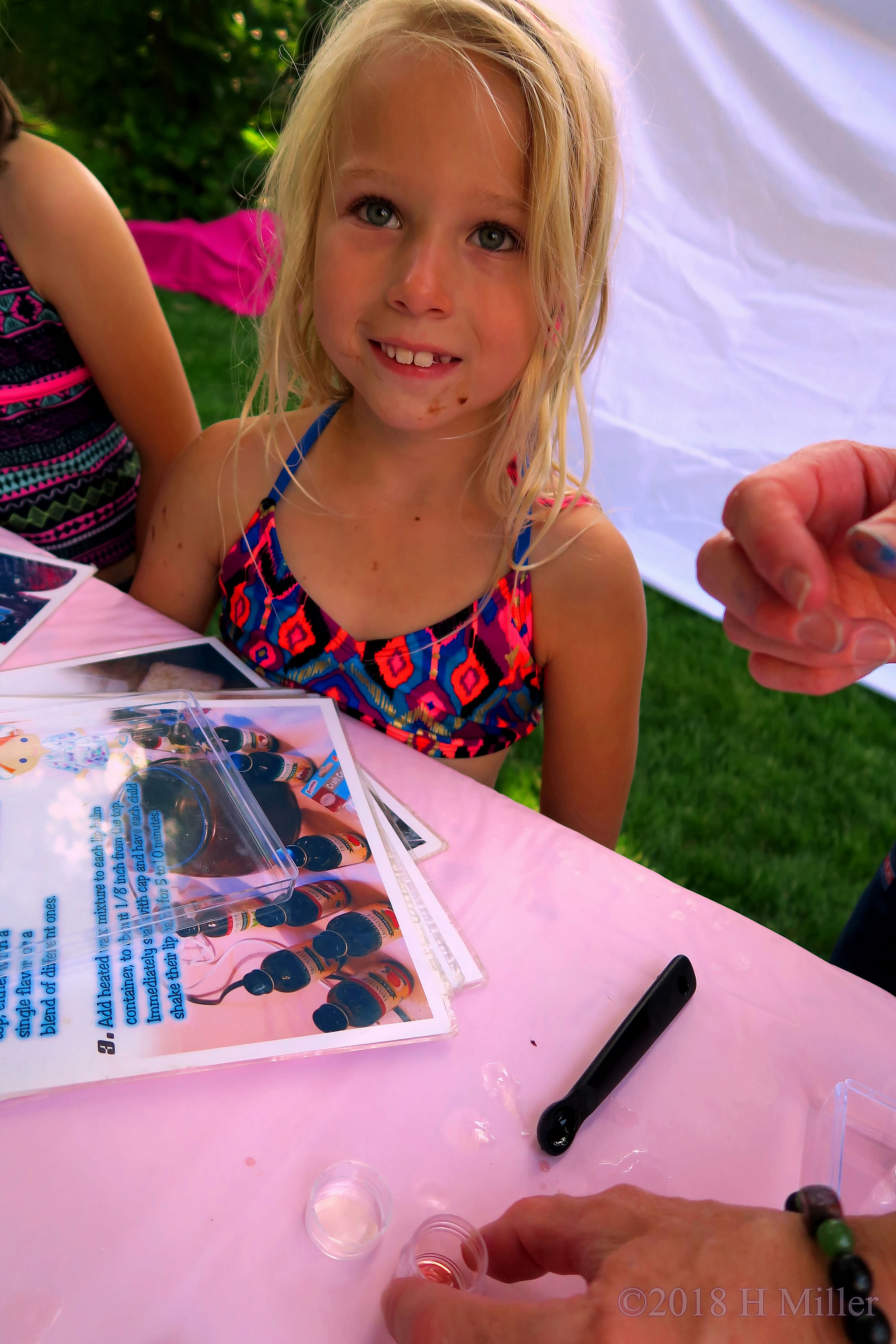 Spa Party Guest Ready To Try Making Lip Balm For The Kids Crafts! 4