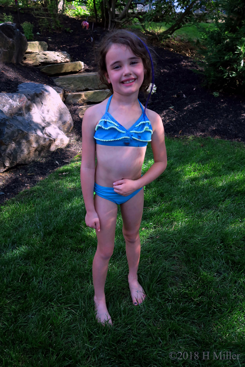 Birthday Girl Posing In The Grass Birthday Girl Posing In The Grass