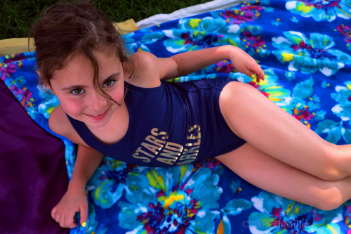 Brown Eyed Party Guest Posing At The Party Brown Eyed Party Guest Posing At The Party