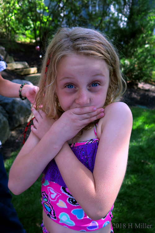 Shocked Secret Fun Pose Shocked Secret Fun Pose