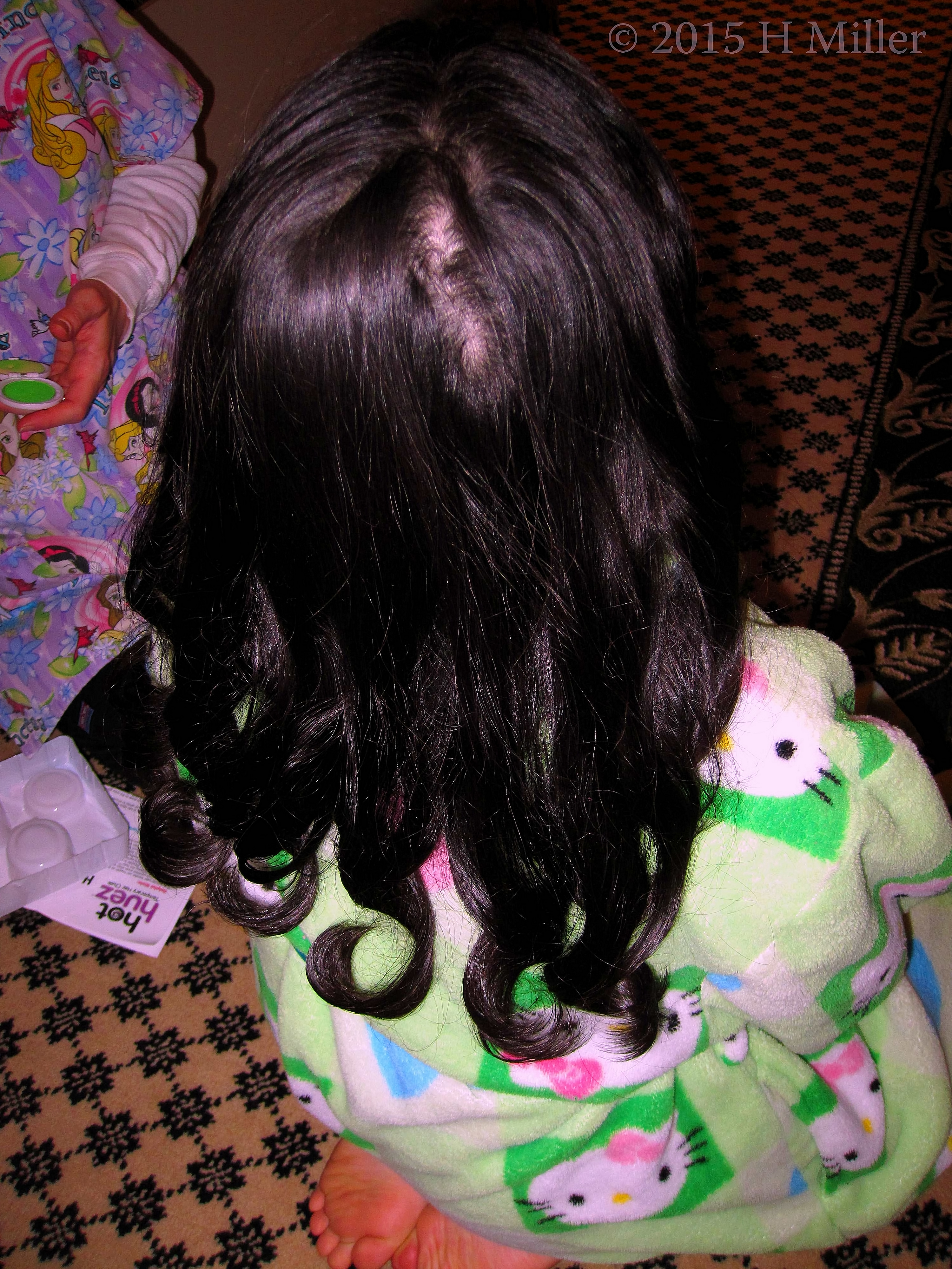 Curls! Hair Styling At Our Mobile Spa Party! Curls! Hair Styling At Our Mobile Spa Party!