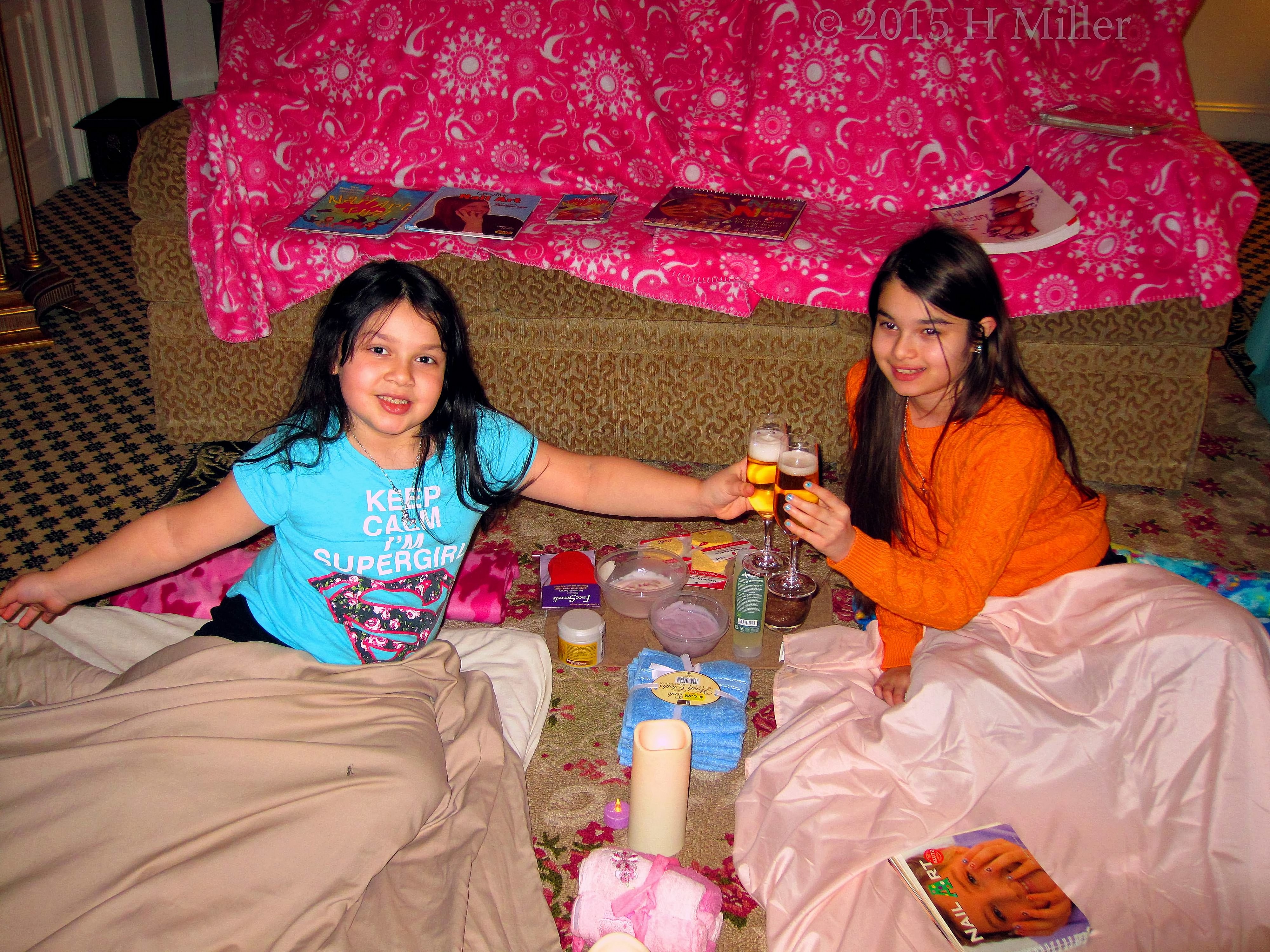 Enjoying Some Bubbly Together In Celebration! Enjoying Some Bubbly Together In Celebration!