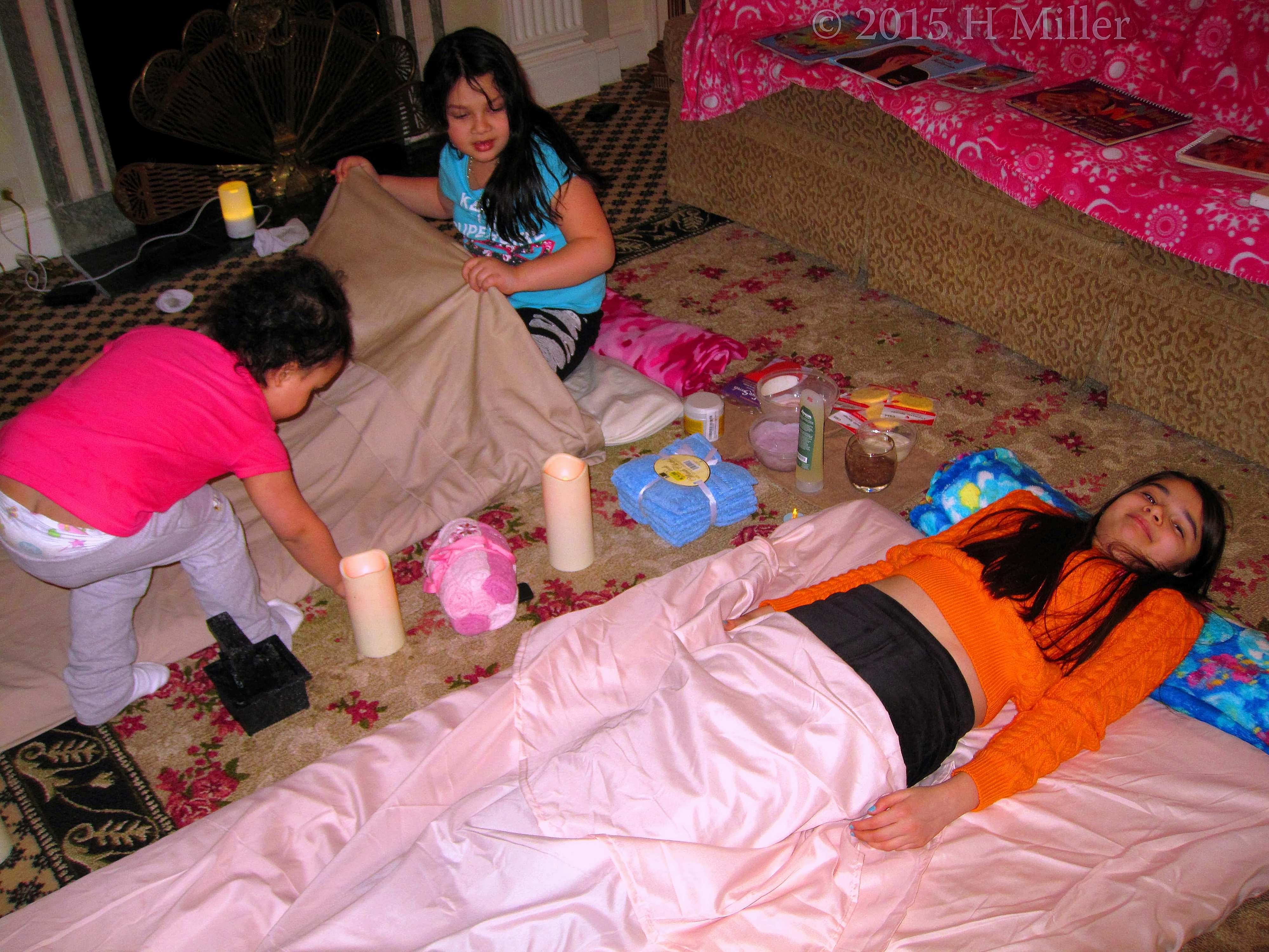 Instead Of A Spa Party, Let's Take A Quick Nap! Instead Of A Spa Party, Let's Take A Quick Nap!