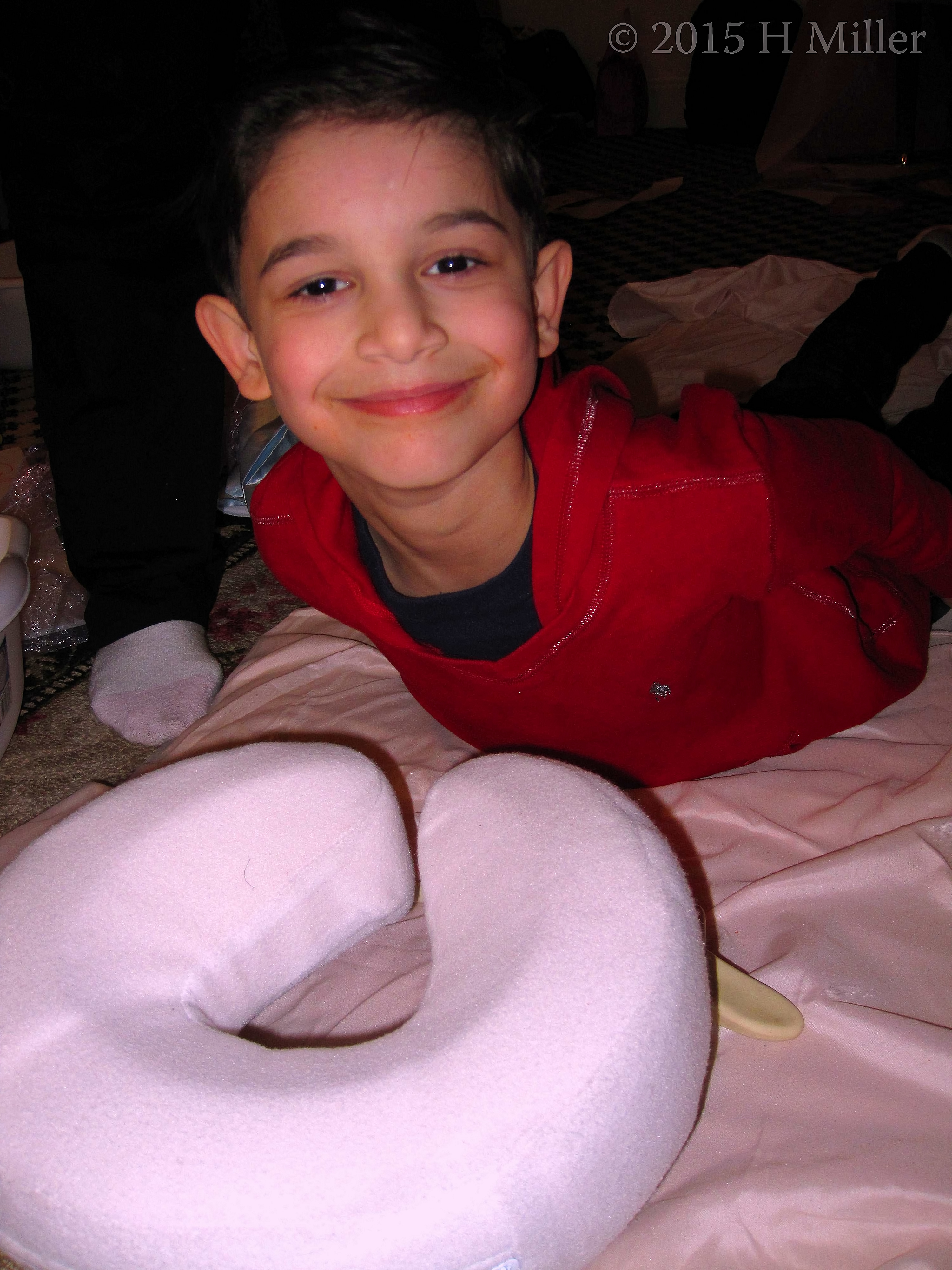 Boy Cousins At The Party Opted For Activities Like Massage Therapy. Boy Cousins At The Party Opted For Activities Like Massage Therapy.