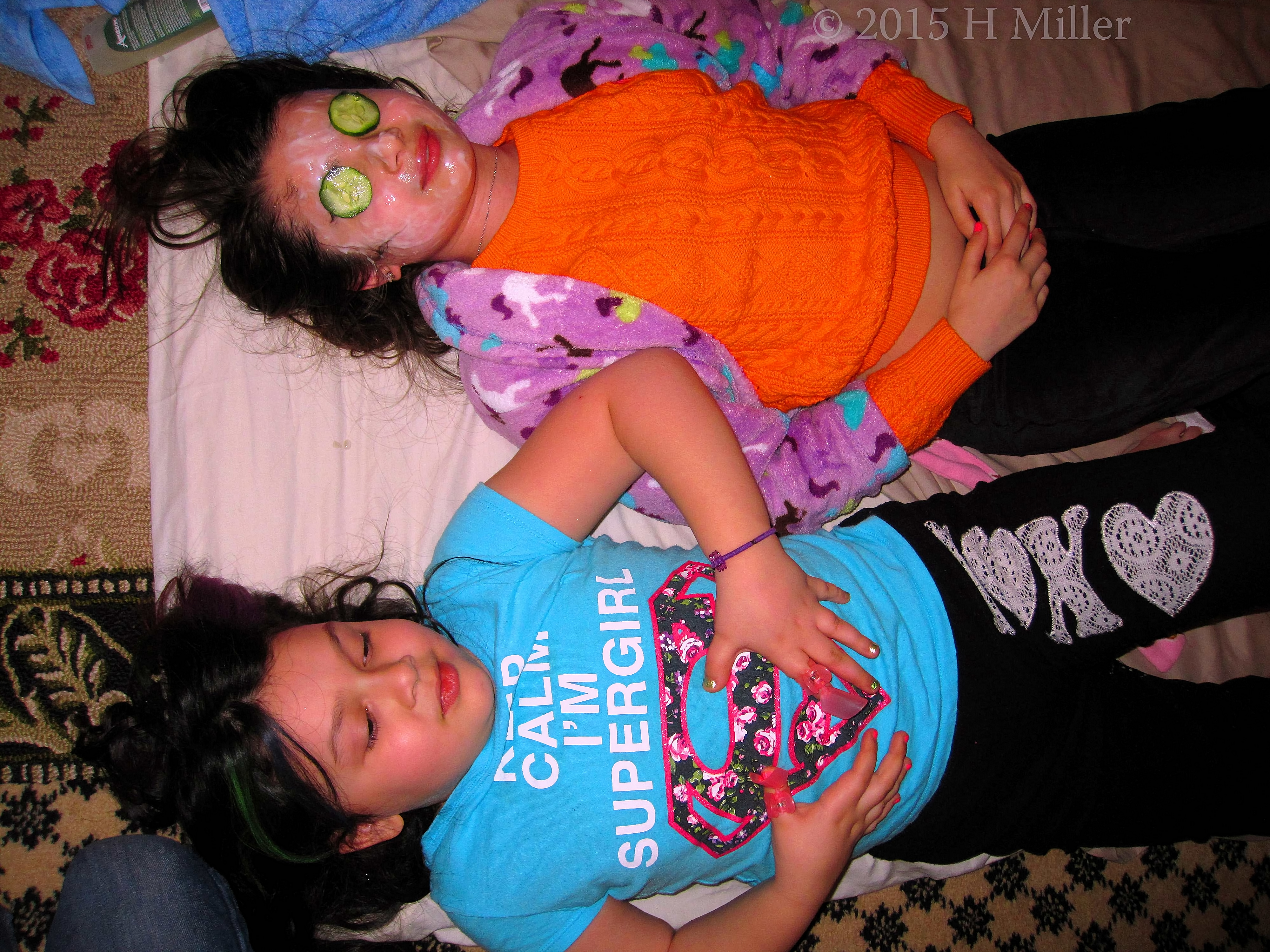 Cousins Relaxing Together, Enjoying A Brief Respite From The Stresses Of Life. Cousins Relaxing Together, Enjoying A Brief Respite From The Stresses Of Life.