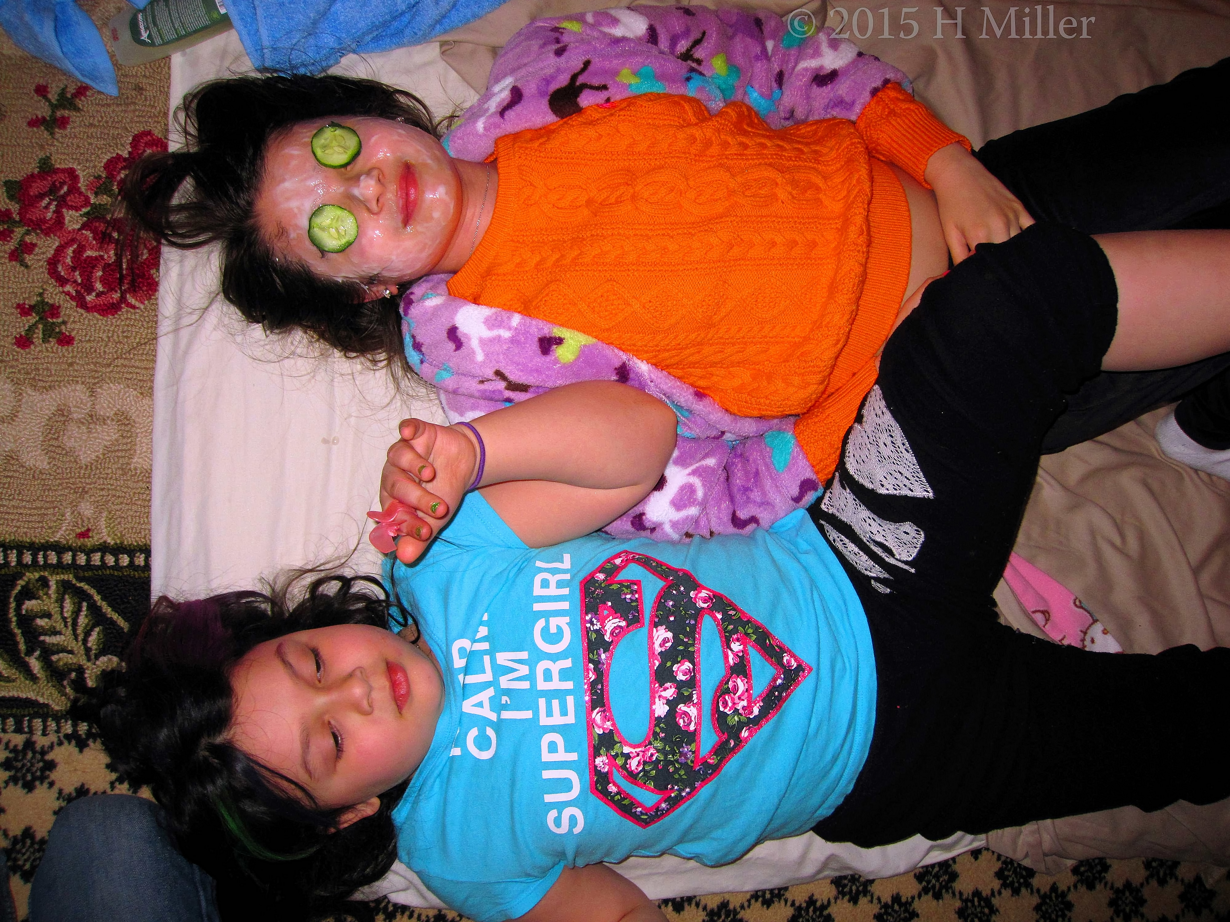 Girls Spa Birthday Party Facial Activity! Girls Spa Birthday Party Facial Activity!