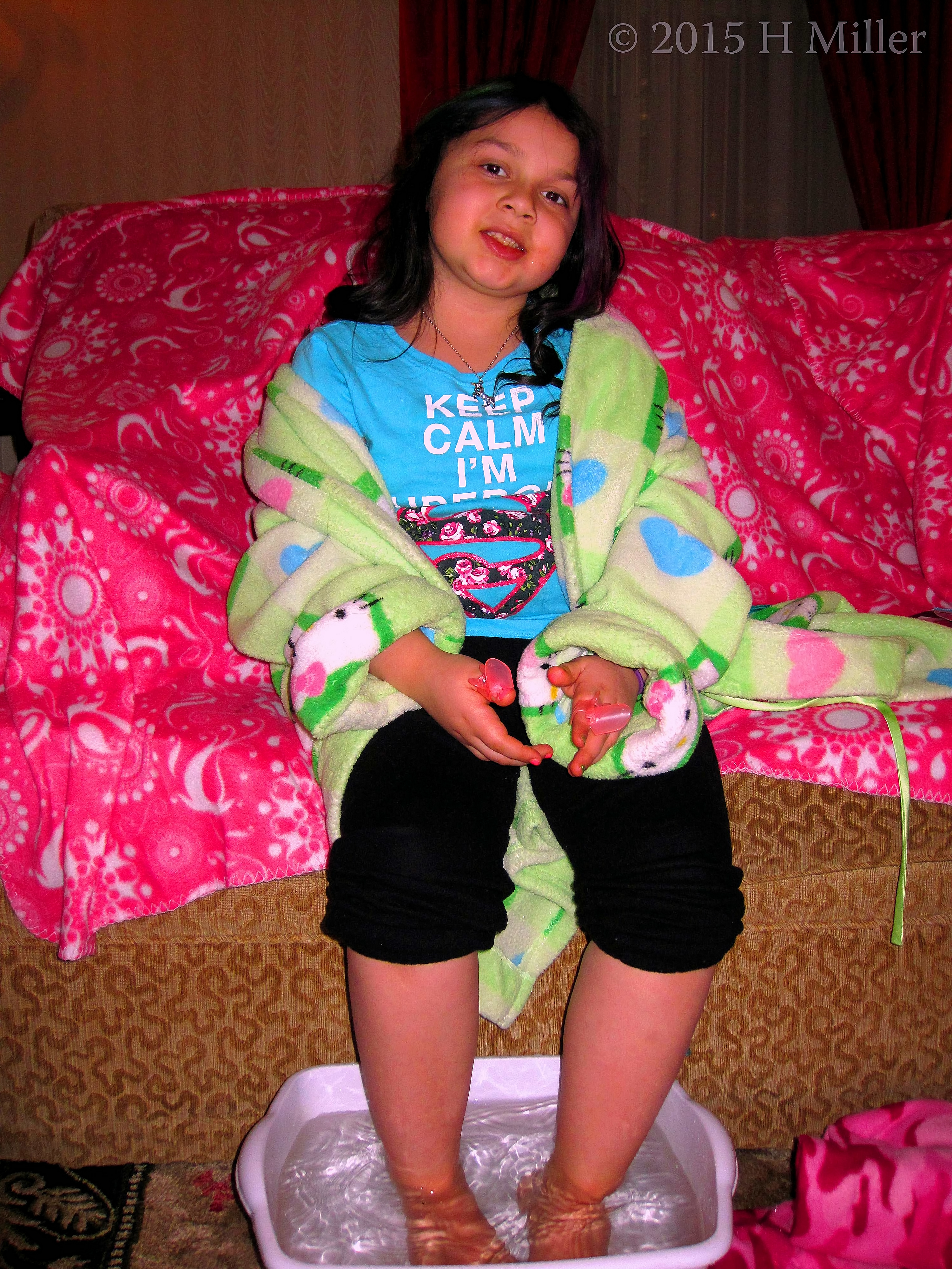 Girls Spa Party Herbal Foot Soak Is Tops! Girls Spa Party Herbal Foot Soak Is Tops!