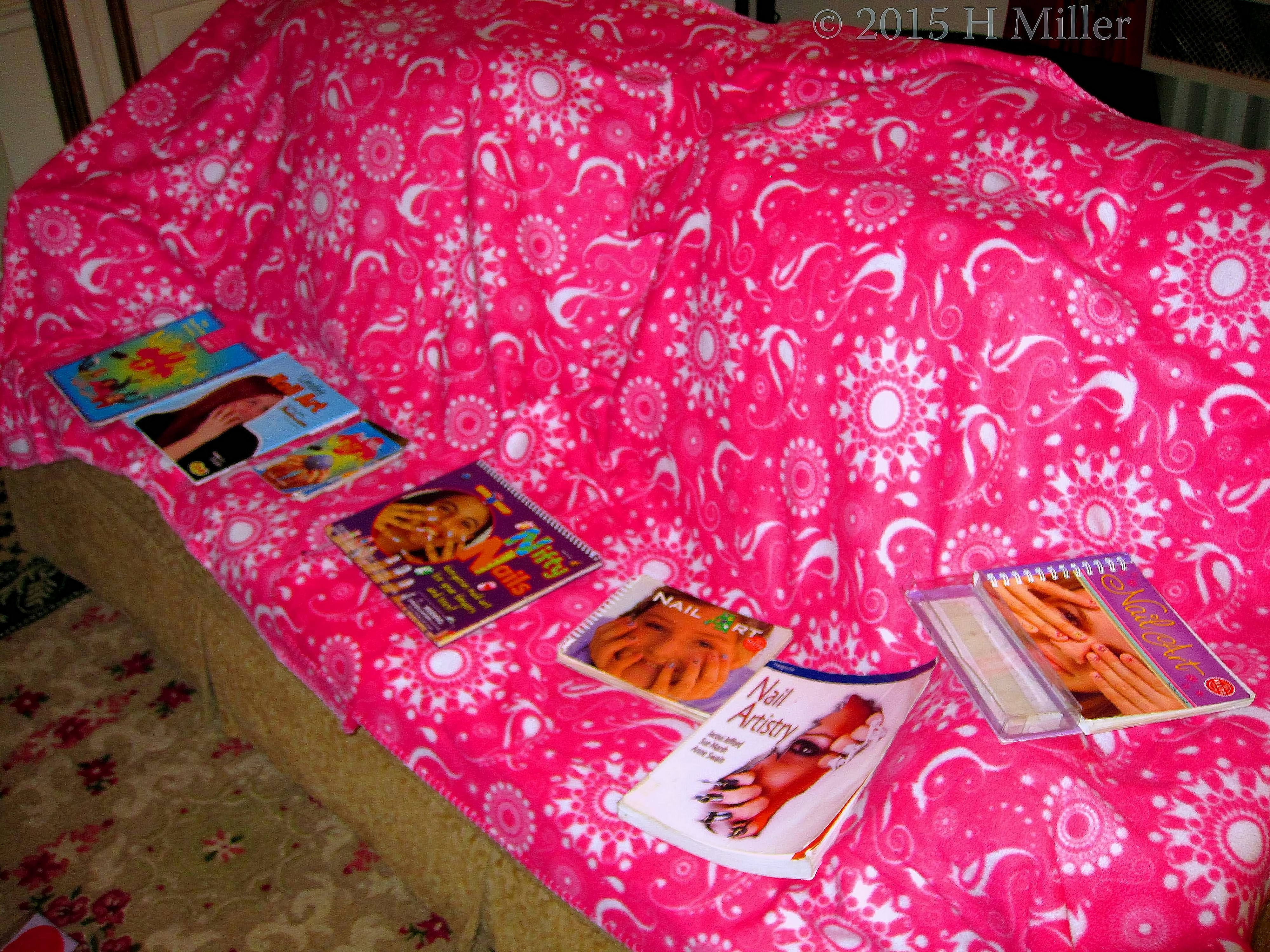 Nail Art And Hair Styling Books On The Couch For Ideas. Nail Art And Hair Styling Books On The Couch For Ideas.