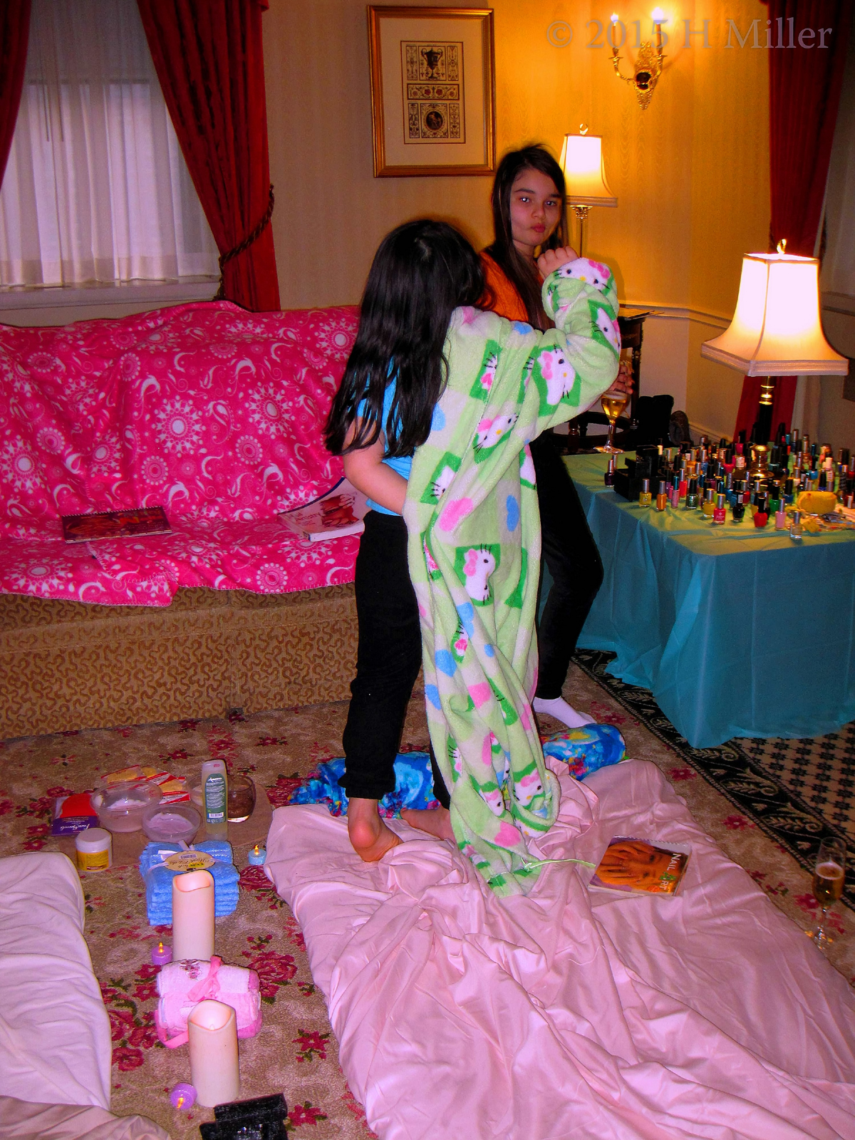Girls Spa Party Robes! 