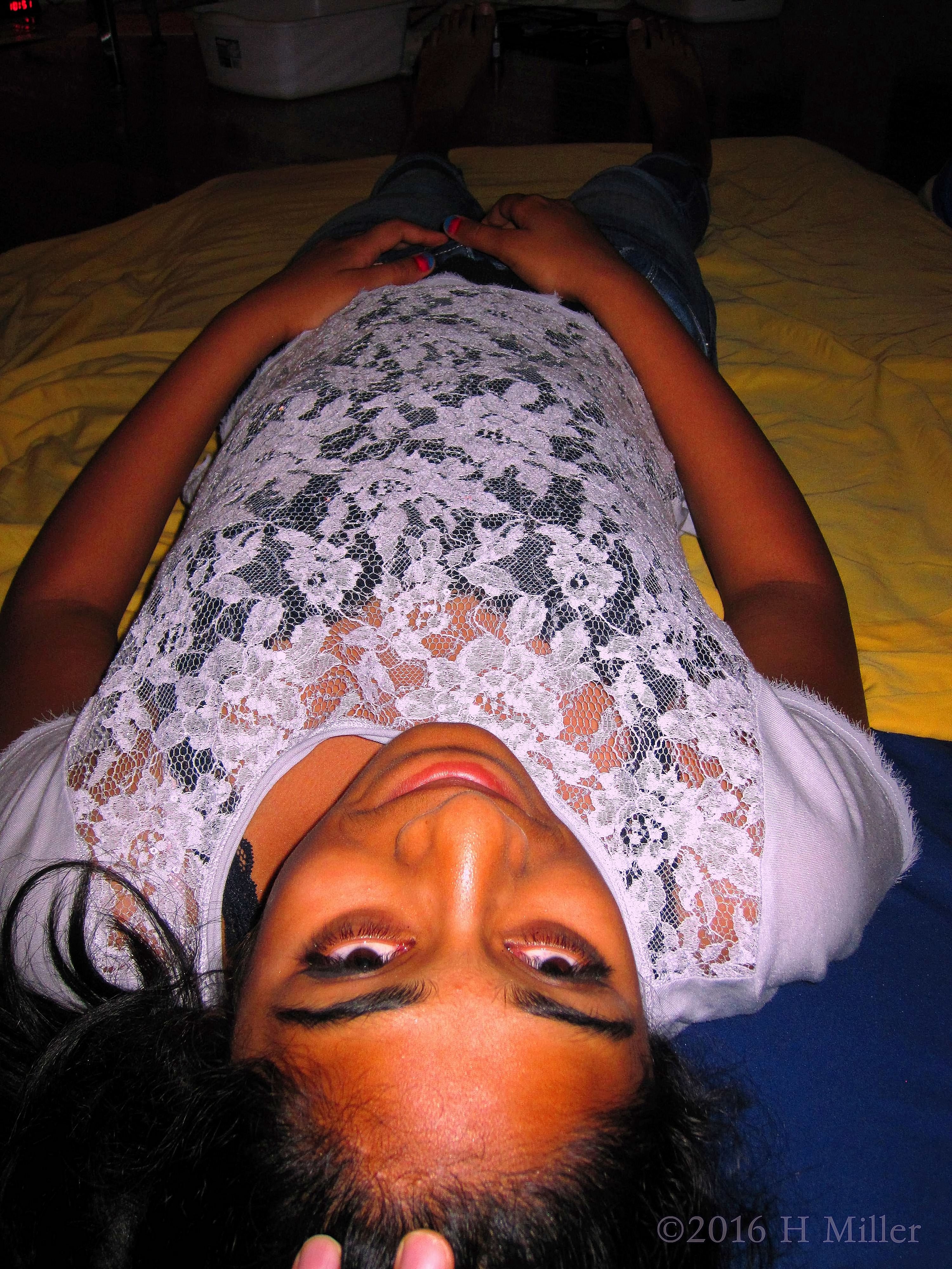 She's Serene During Her Massage And Facial! She's Serene During Her Massage And Facial!