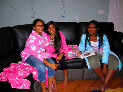 Friends Hanging Out During Kids Party. Friends Hanging Out During Kids Party.