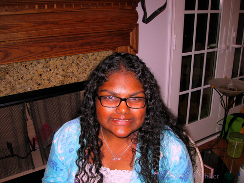 She Loves Her New Hairstyle! She Loves Her New Hairstyle!