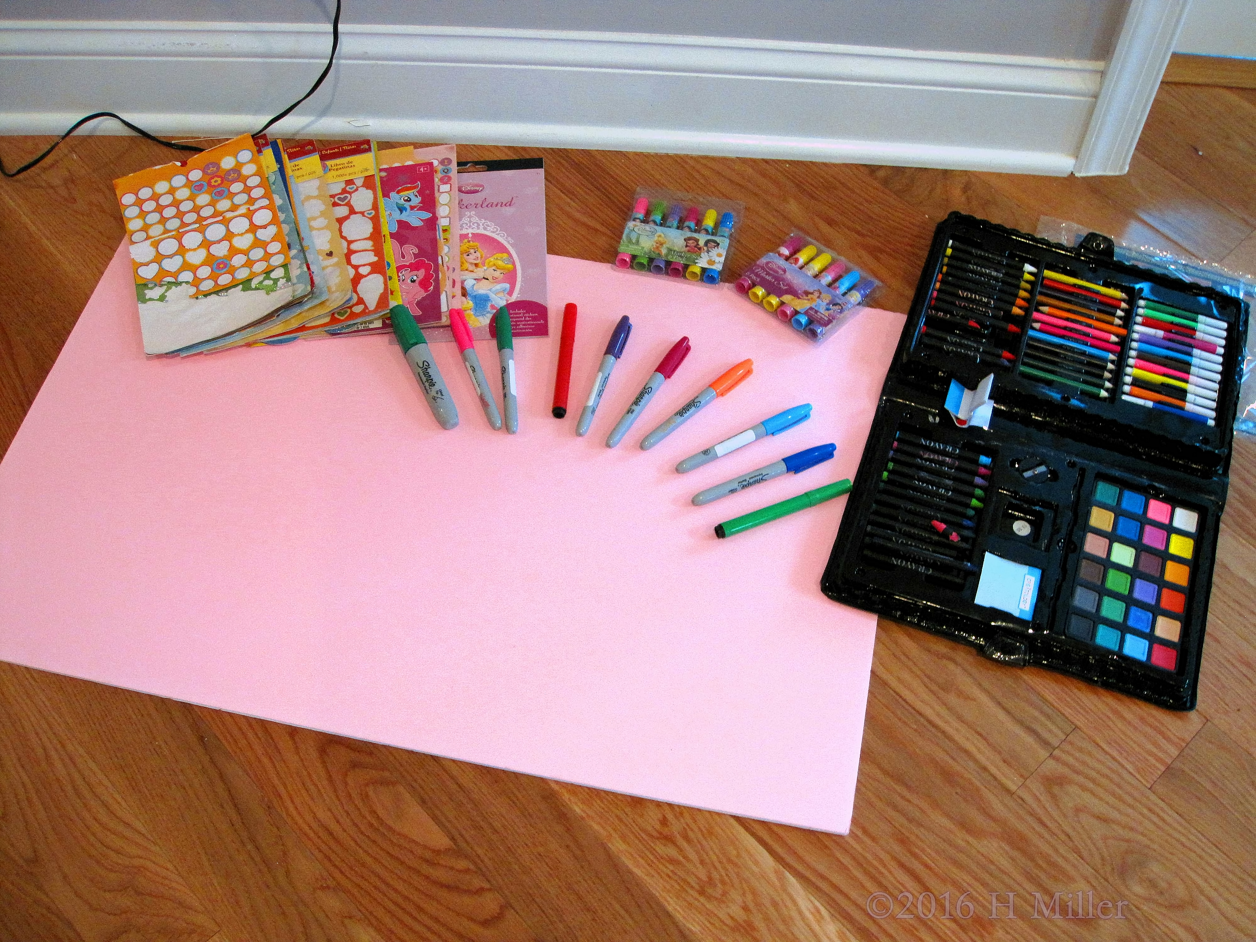 Markers And Stickers For The Spa Birthday Card! Markers And Stickers For The Spa Birthday Card!