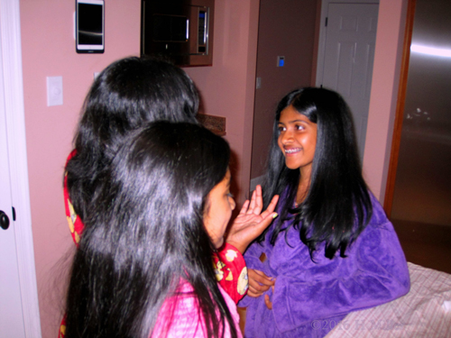 Hanging Out With Friends At The Spa Hanging Out With Friends At The Spa