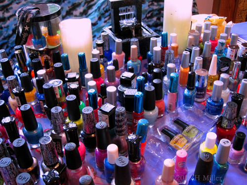 Look At All The Nail Polish