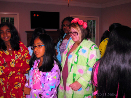 They're Waiting For Their Spa Robes. They're Waiting For Their Spa Robes.