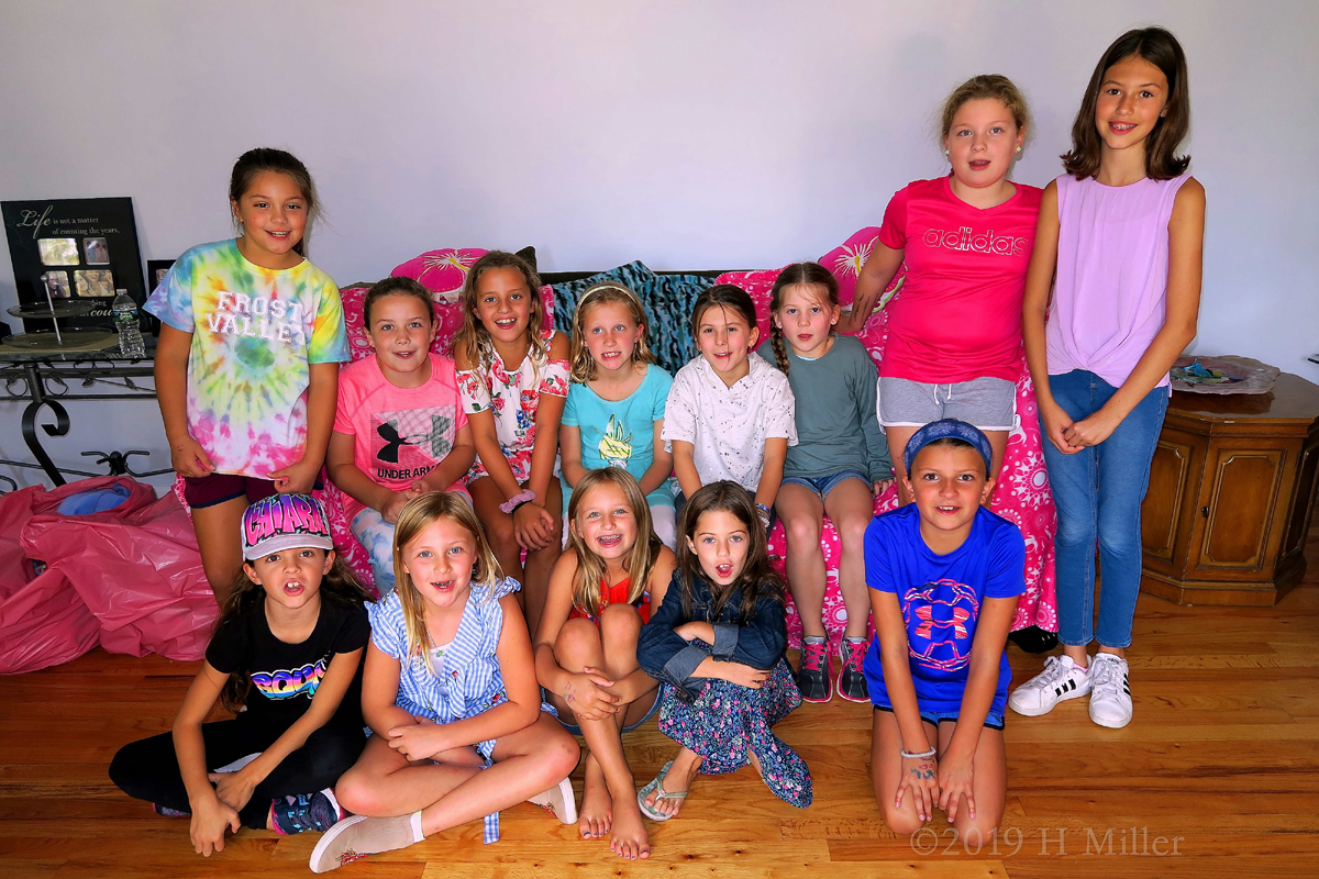 A Kids Spa Birthday Party For Siena In September 2018 In New Jersey Gallery 1 