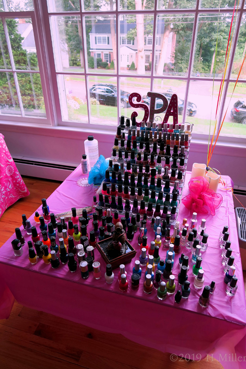 A Kids Spa Birthday Party For Siena In September 2018 In New Jersey Gallery 1