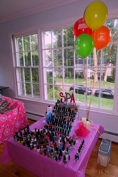 A Kids Spa Birthday Party For Siena In September 2018 In New Jersey Gallery 1