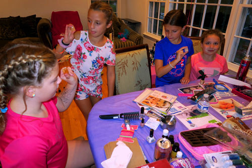 A Kids Spa Birthday Party For Siena In September 2018 In New Jersey Gallery 2