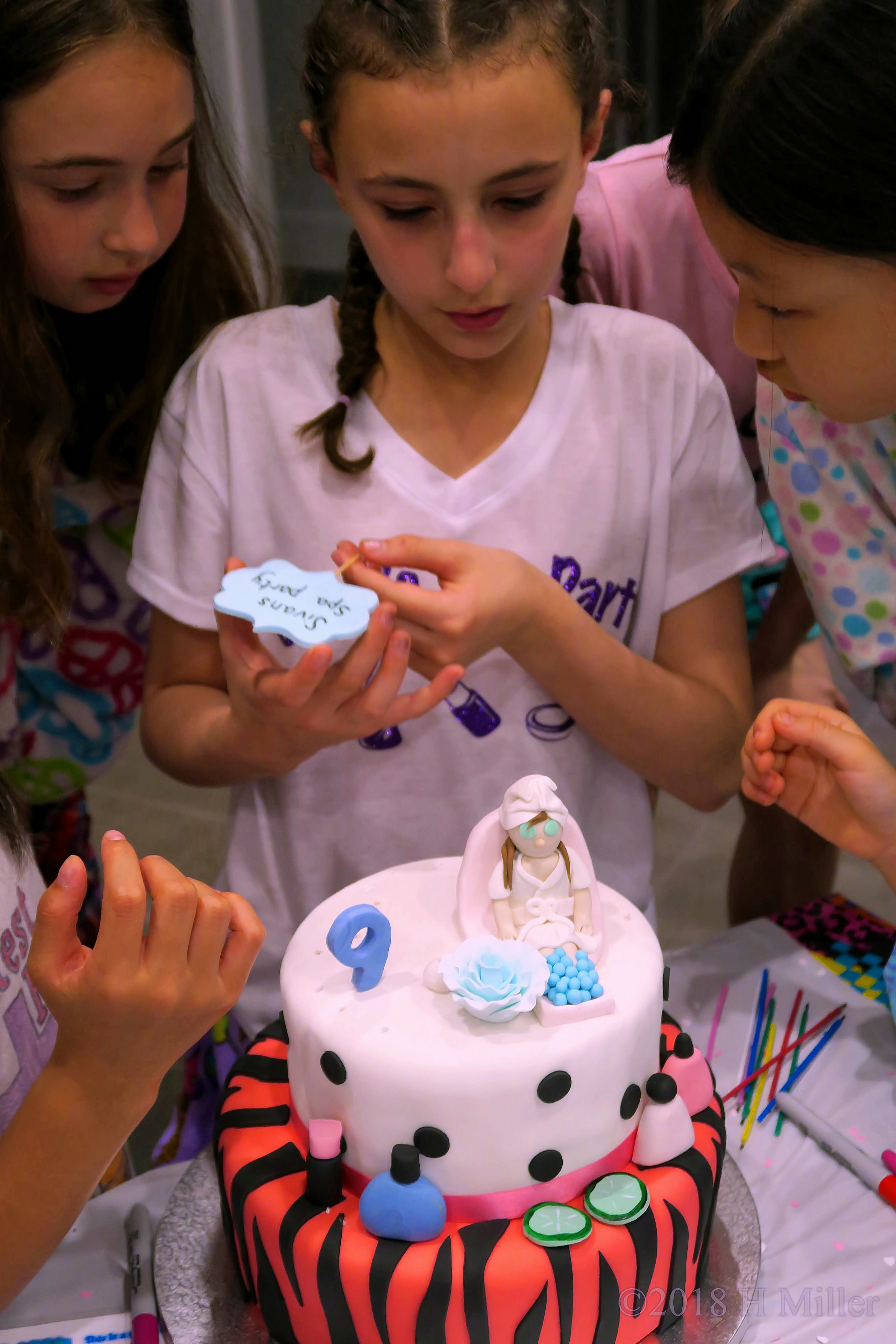 Fun Spa Party Decorated Cake 4 Fun Spa Party Decorated Cake 4