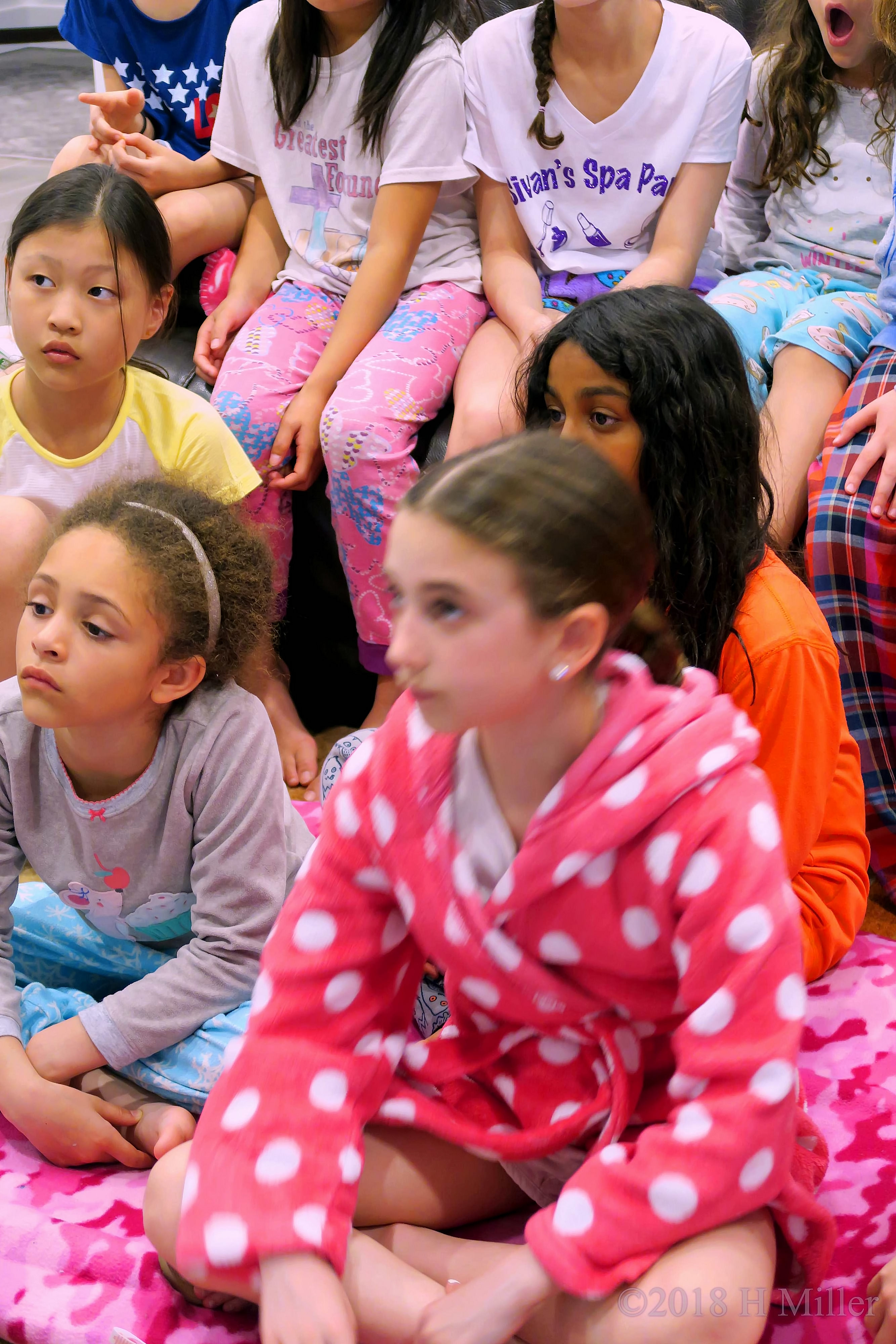 Party Guest In Her Spa Party Robe Party Guest In Her Spa Party Robe