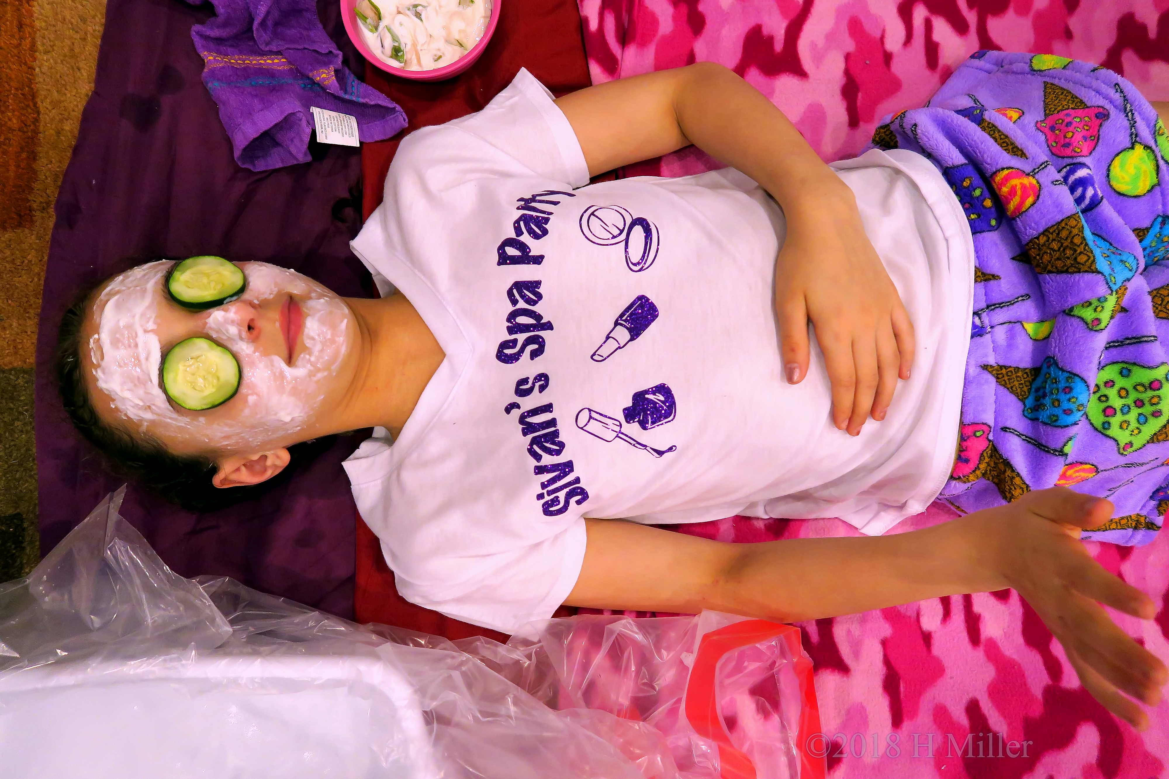 Sivan's Kids Facial In Full Effect Sivan's Kids Facial In Full Effect