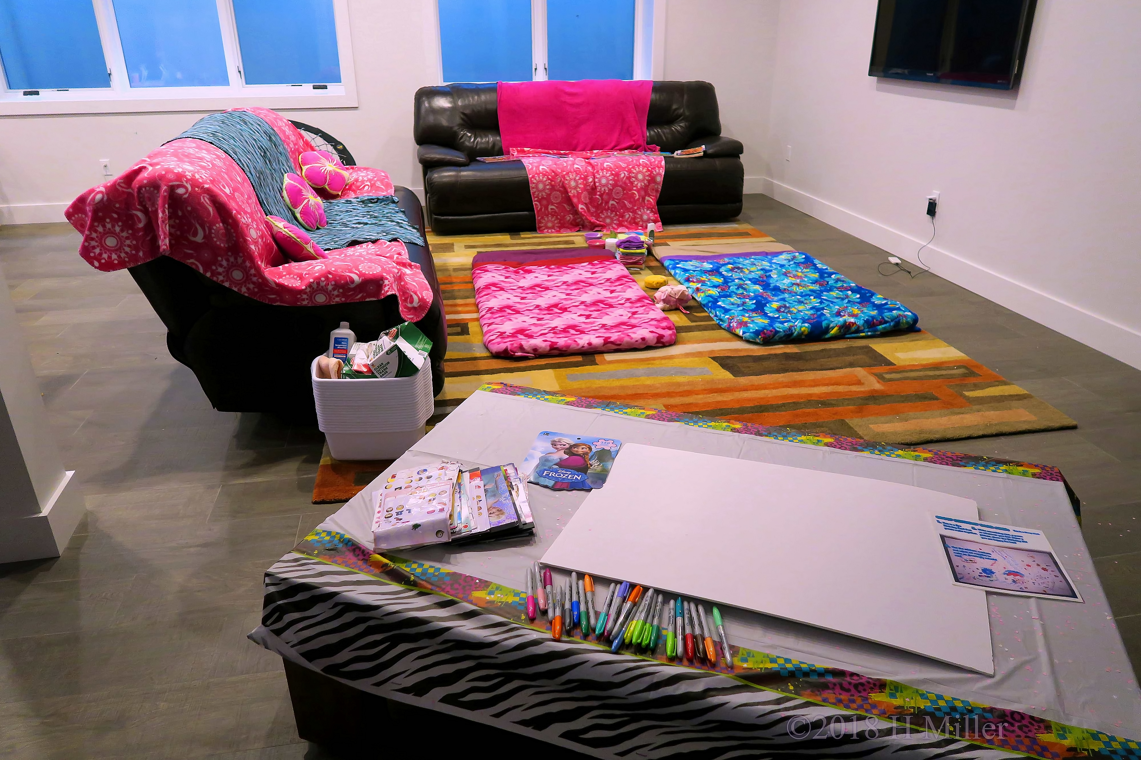 Spa Party Decorations Ready To Go! Spa Party Decorations Ready To Go!