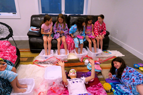 Mini Pedis All Underway While Sivan's Having A Blast Mini Pedis All Underway While Sivan's Having A Blast