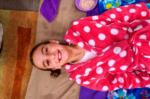 Ready To Get Her Kids Facial On Ready To Get Her Kids Facial On