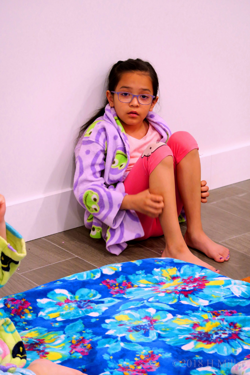 You Can Clearly Tell This Purple Spa Robe Is Her Favorite!! You Can Clearly Tell This Purple Spa Robe Is Her Favorite!!