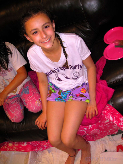 Birthday Girl Enjoying Her Day Of Fun Birthday Girl Enjoying Her Day Of Fun