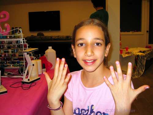 Nail Art Design French Mini Mani For Her's Truly!! LOL! Nail Art Design French Mini Mani For Her's Truly!! LOL!