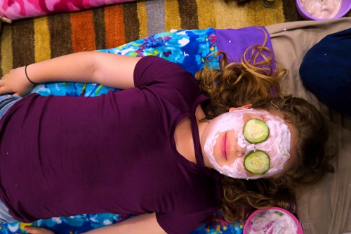 Relaxing Kids Facial At Sivan's Spa Party Relaxing Kids Facial At Sivan's Spa Party