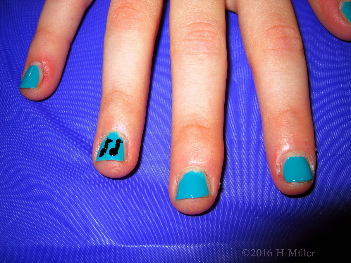 Musical Blue Mini Manicure 