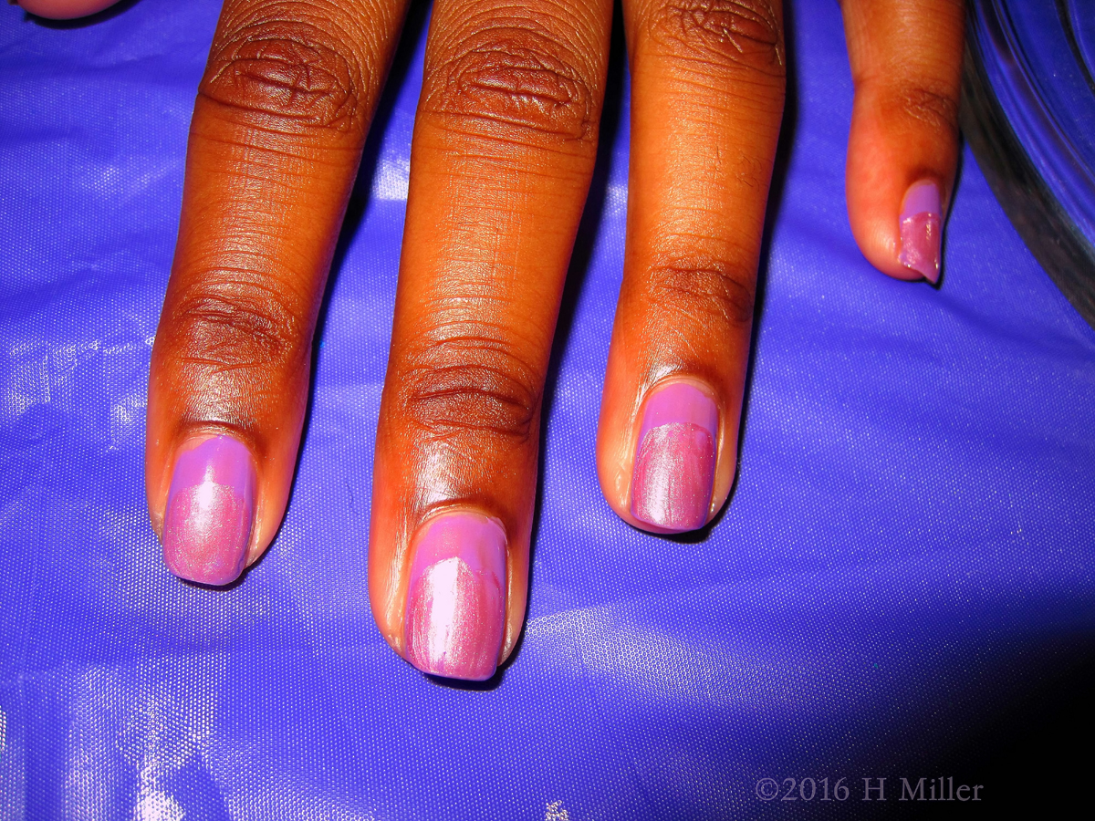 Hot Pink Home Kids Spa Manicure