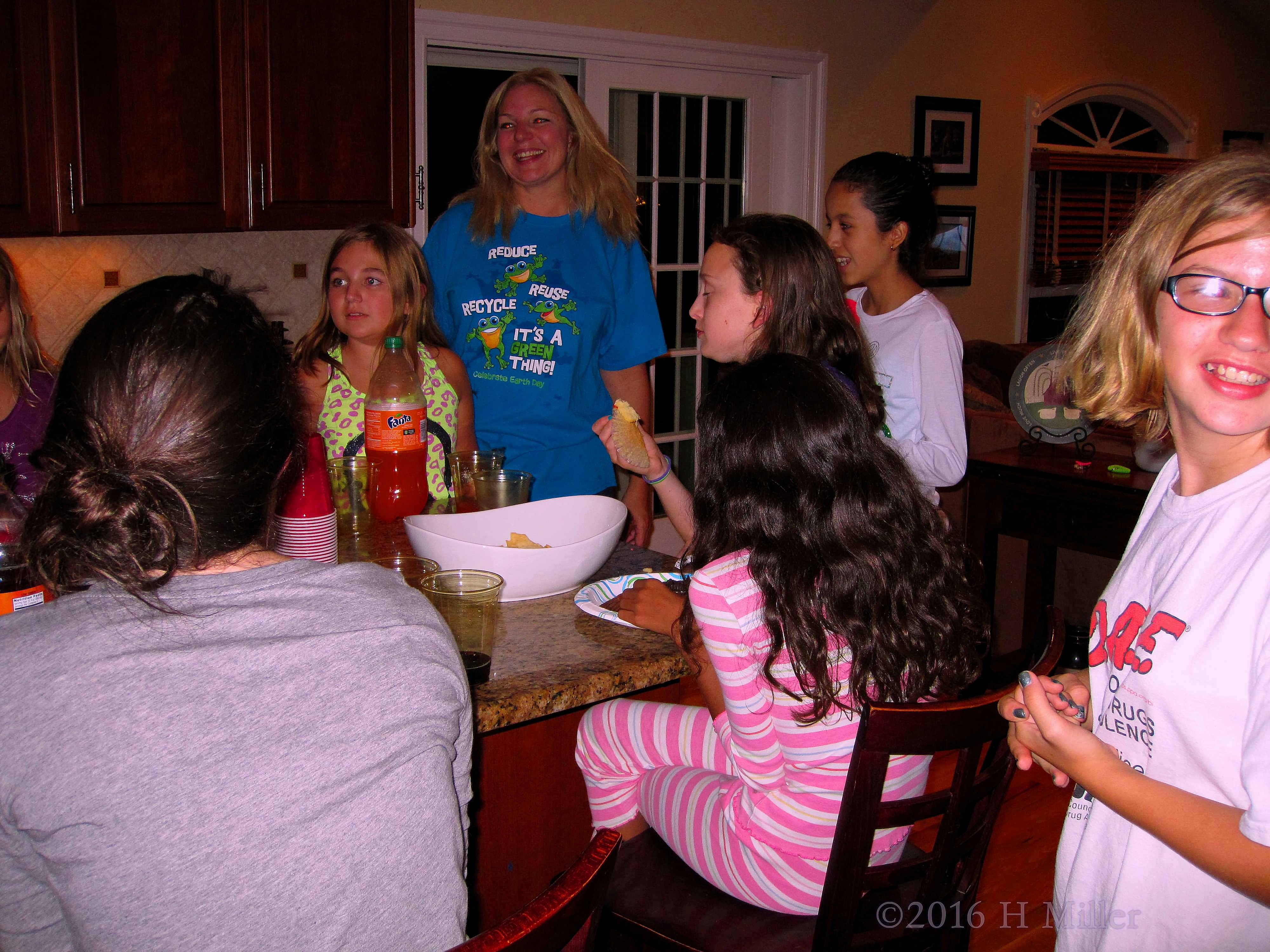 Hanging Out With Friends During The Party Hanging Out With Friends During The Party