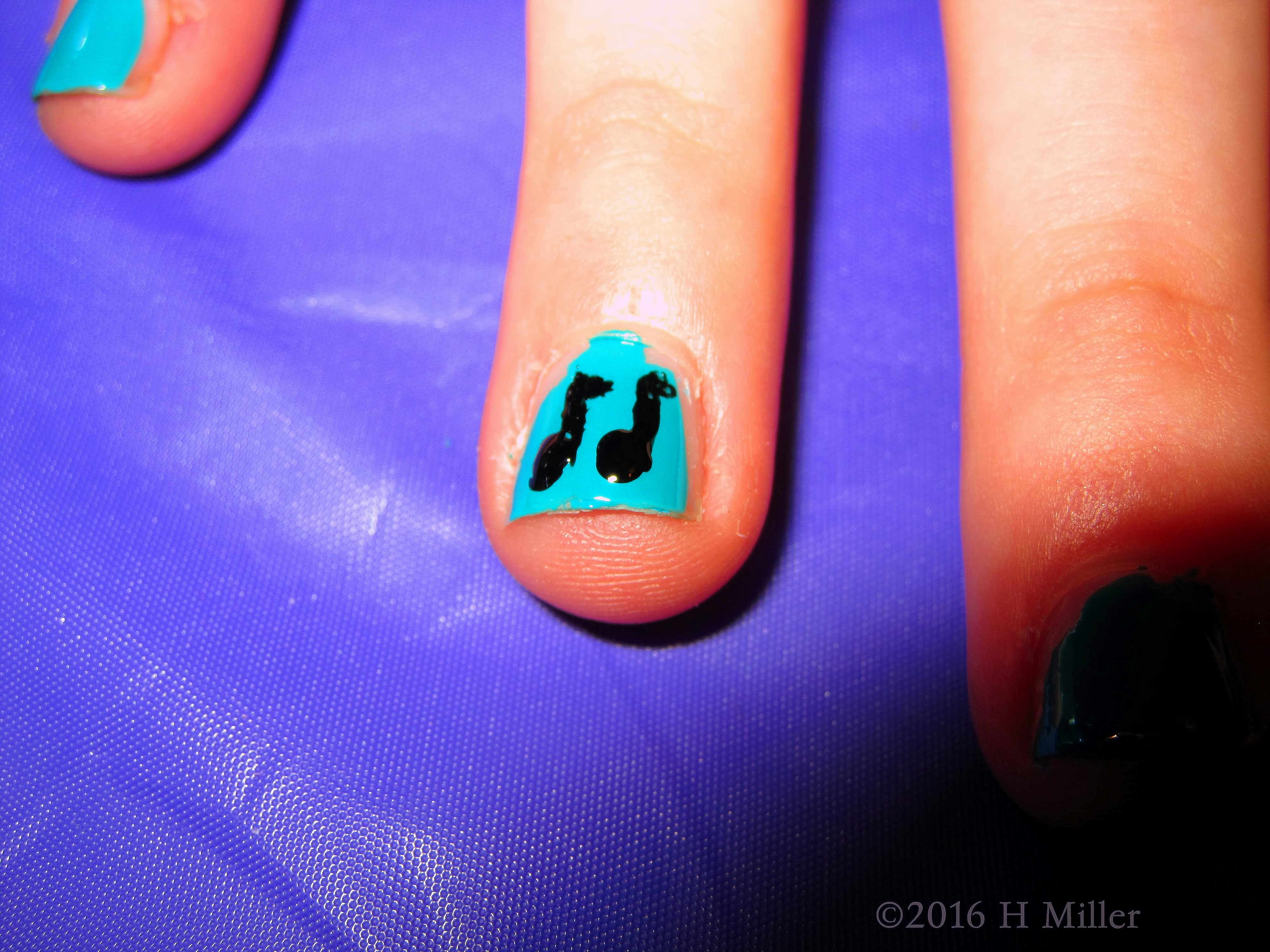 Musical Blue Mini Manicure