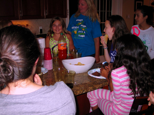 Birthday Party Snacks With Friends