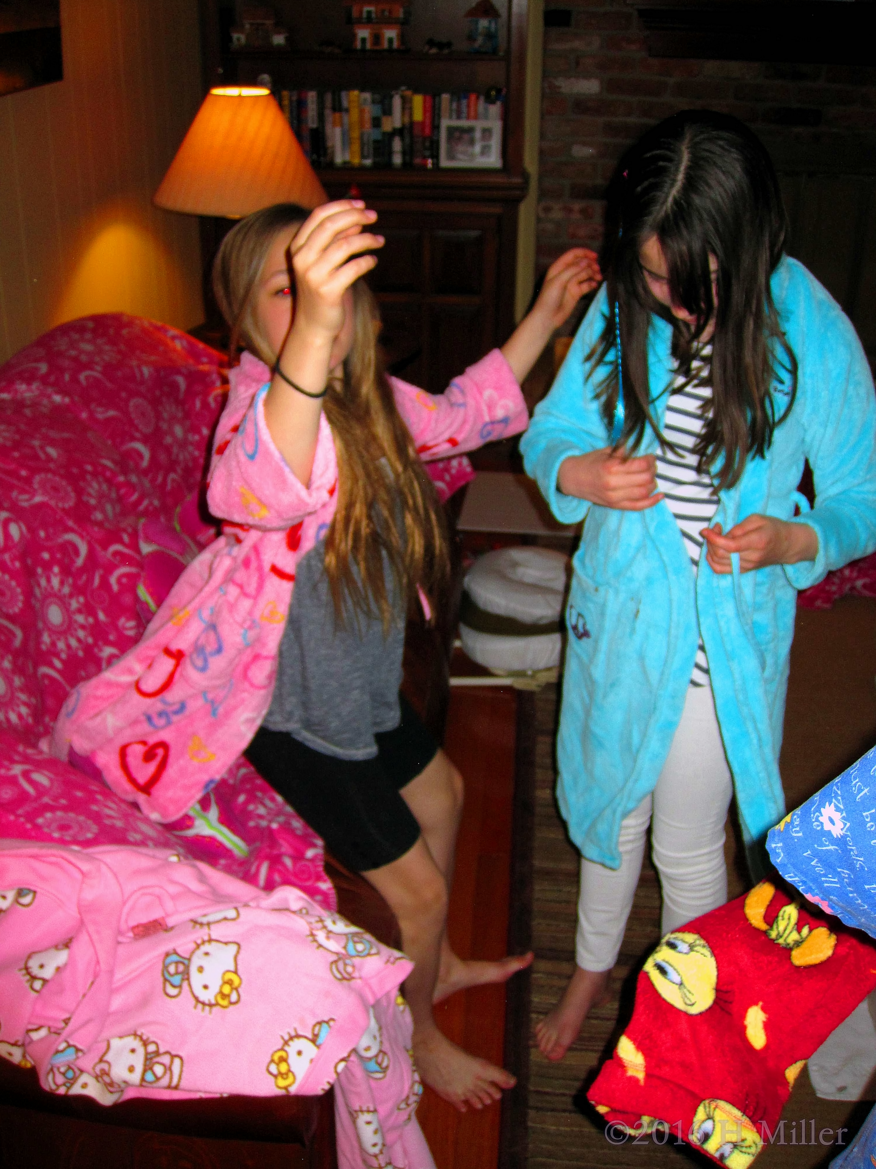 The Girls Get Cute Spa Robes. The Girls Get Cute Spa Robes.