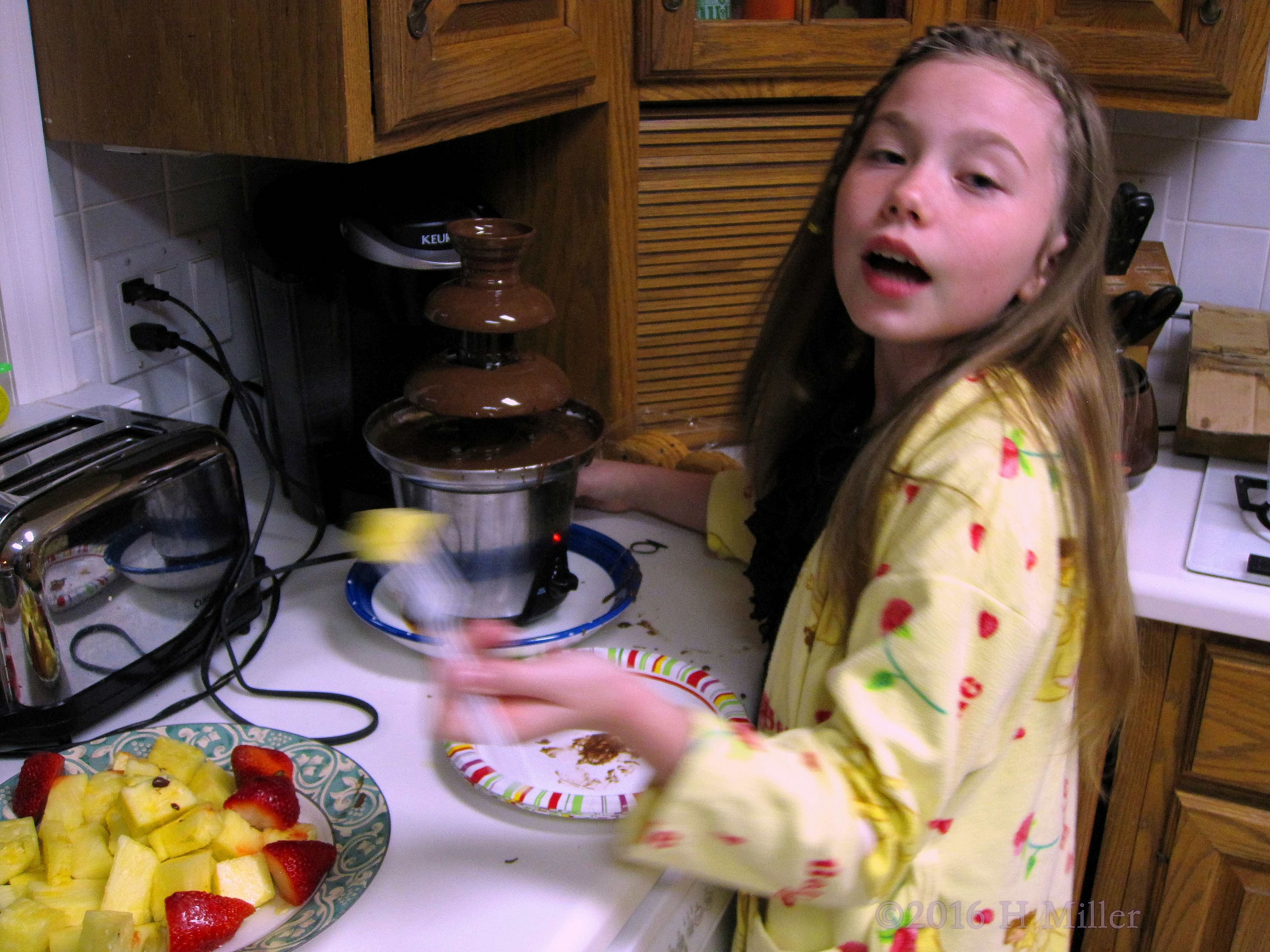 She's Loving The Snacks! She's Loving The Snacks!