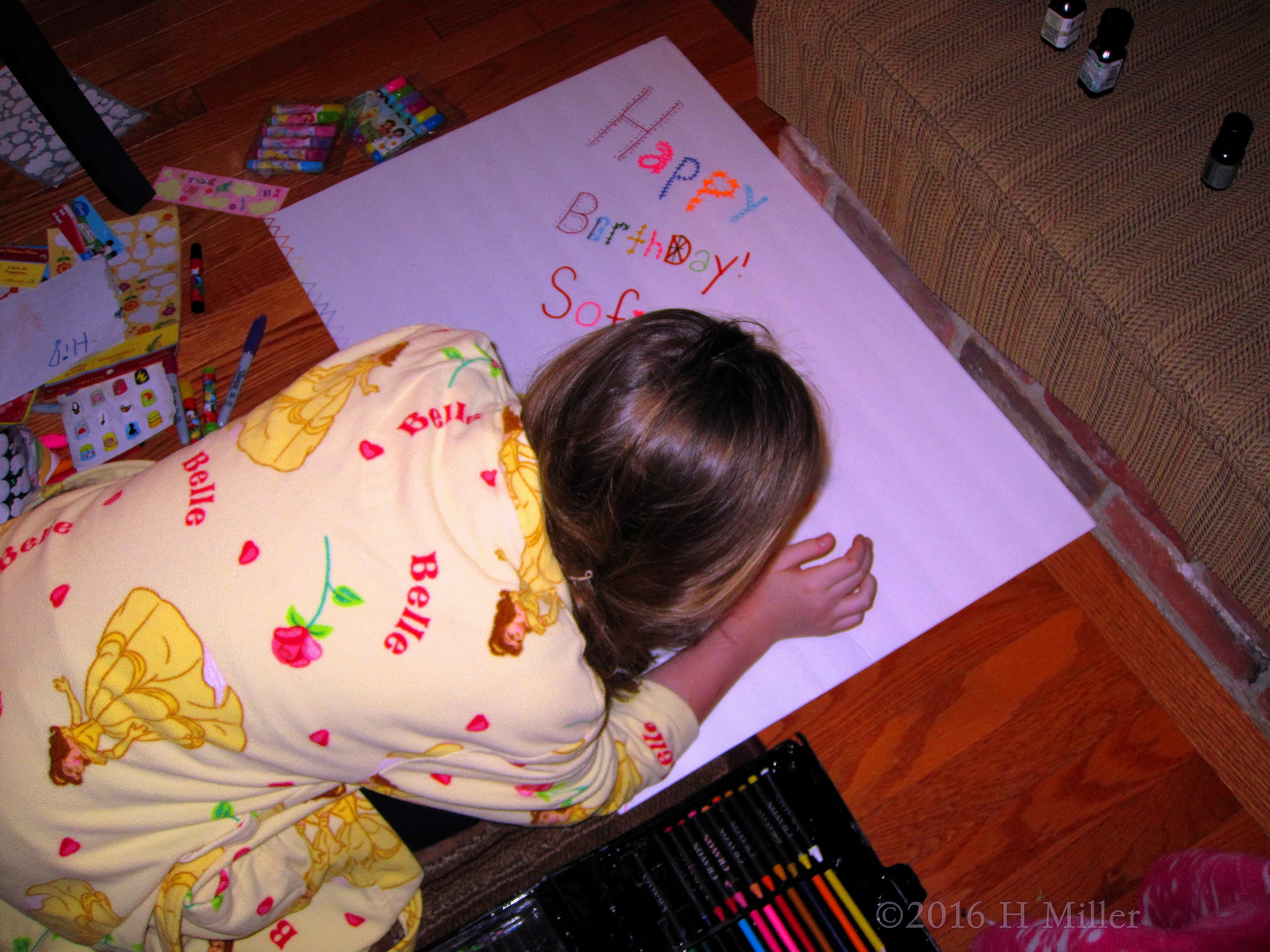 Working On The Spa Birthday Card Working On The Spa Birthday Card