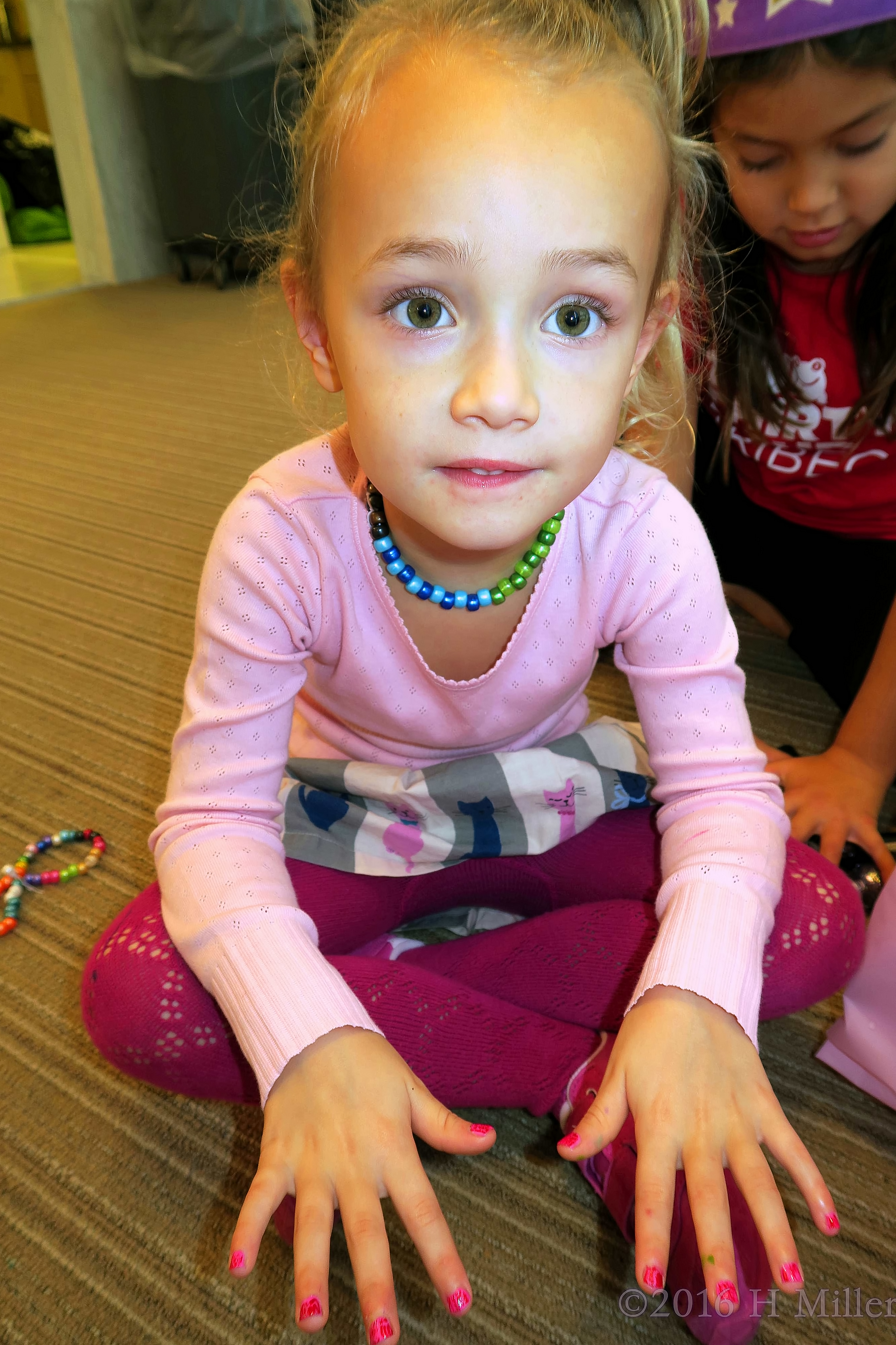 She's Having A Great Time At The Girls Spa Party! She's Having A Great Time At The Girls Spa Party!