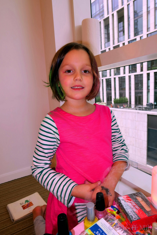 At The Kids Manicure Table After Hairstyles At The Kids Manicure Table After Hairstyles