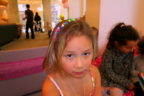 Bright Beaded Girls Spa Hairstyle Bright Beaded Girls Spa Hairstyle