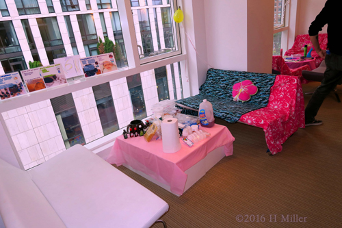 The Spa Is Set Up! The Spa Is Set Up!