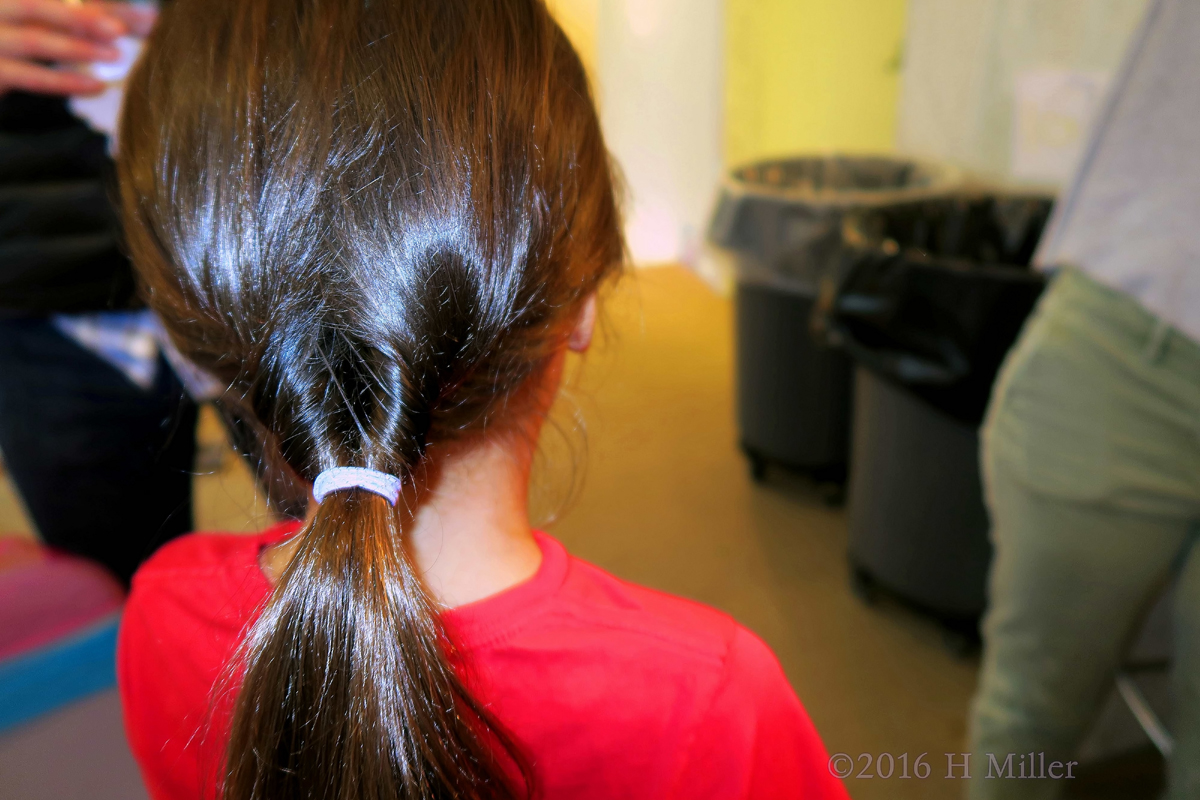 Home Spa Fishtail Hairstyle
