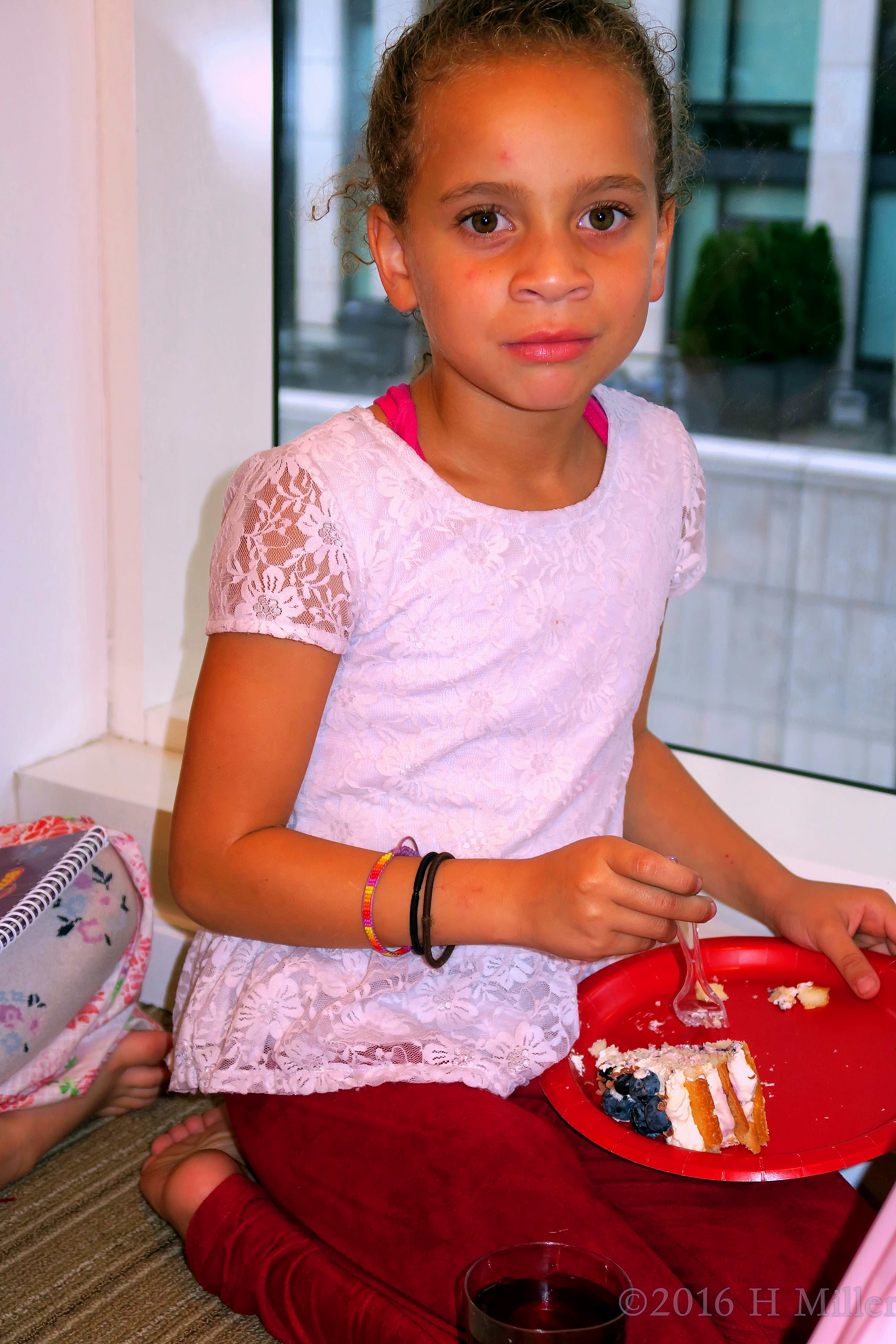 Eating Cake And Snacks. Eating Cake And Snacks.