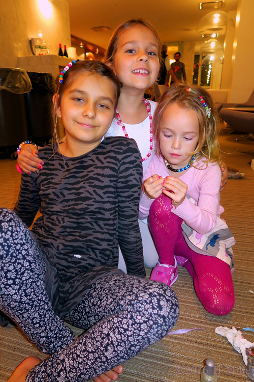 Chilling With Friends At The Girls Spa Party Chilling With Friends At The Girls Spa Party